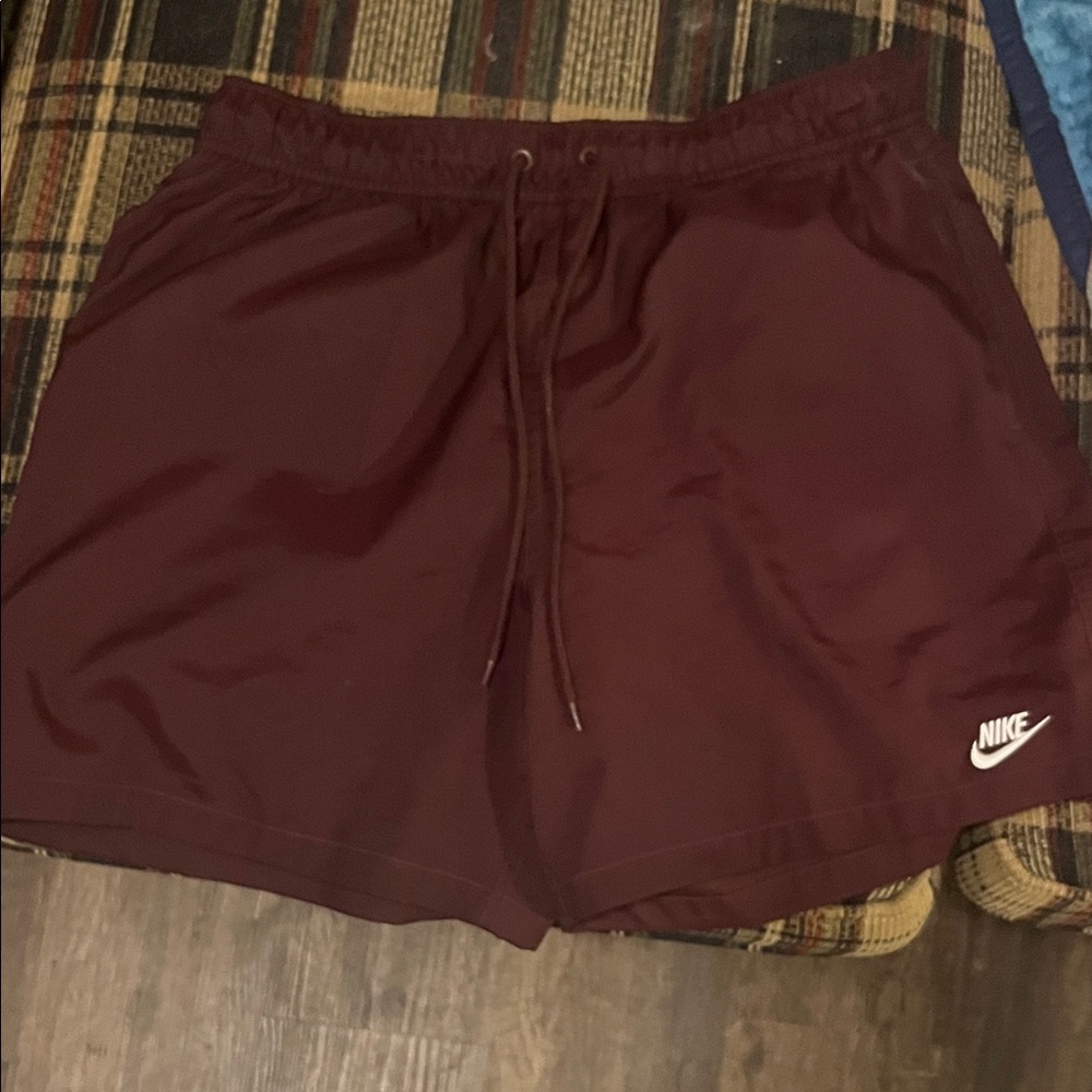 Nike Men's Maroon Athletic Shorts